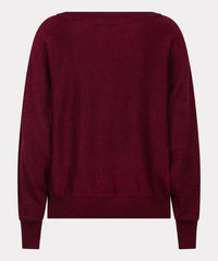 Esqualo - Women's Batwing Lurex Sweater