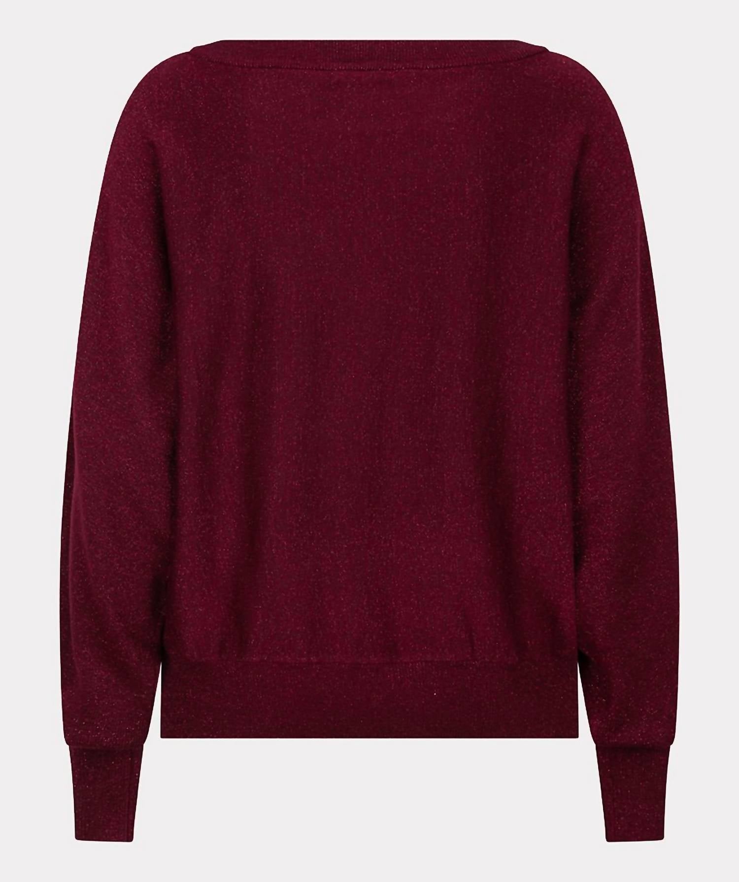 Esqualo - Women's Batwing Lurex Sweater