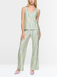 Marc Cain - Knitted striped top