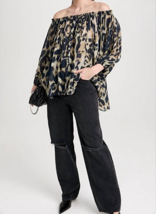 Iro - Jalani Animal Print Blouse