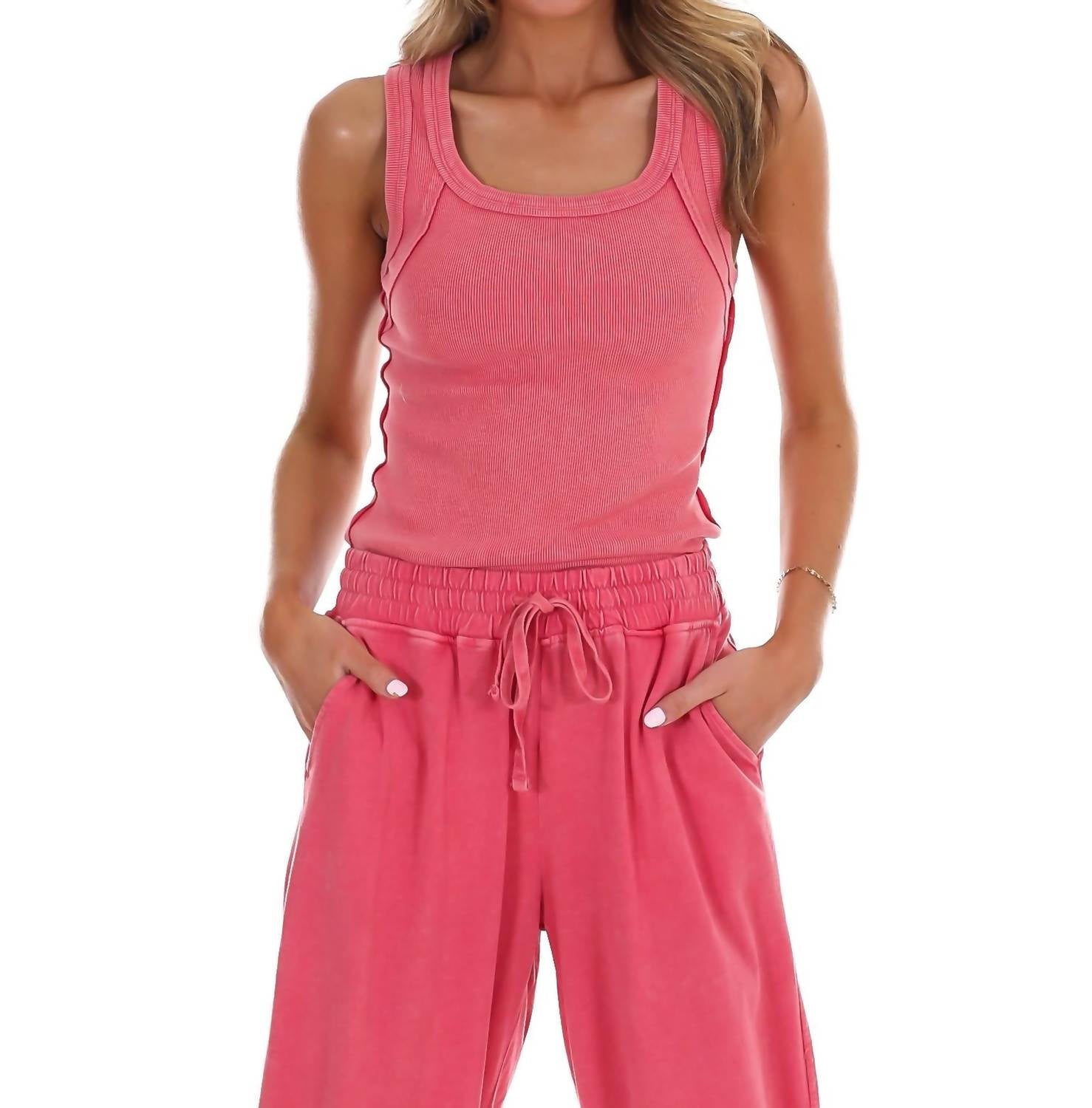 Rae Mode - Run to You Ribbed Tank
