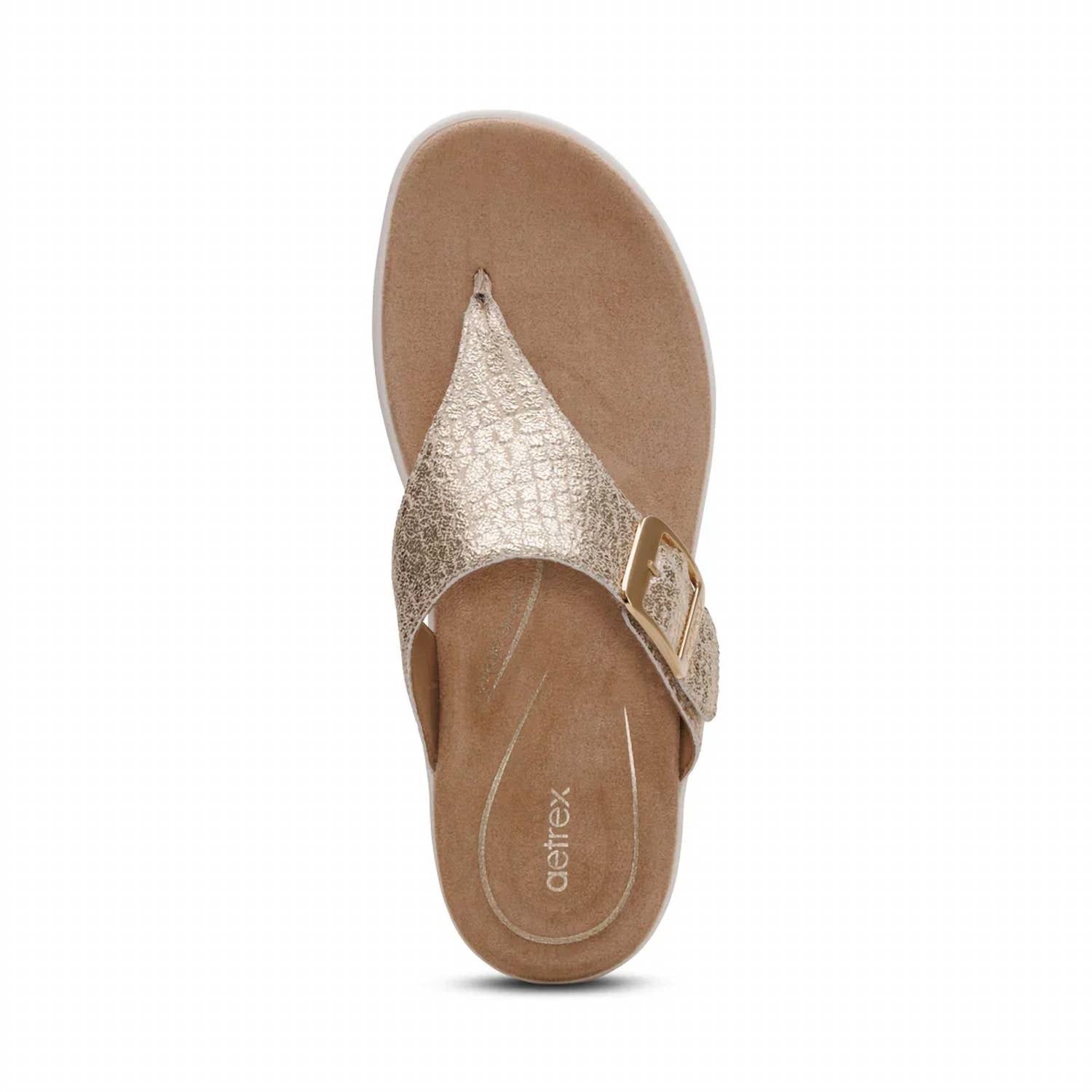 Aetrex - Women's Donna Adjustable Toe Post Sandals