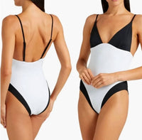 Onia - Colorblocked Triangle One-piece Swimsuit