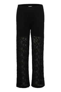 Soaked In Luxury - Henni Elastic Waist Wide Leg Trousers