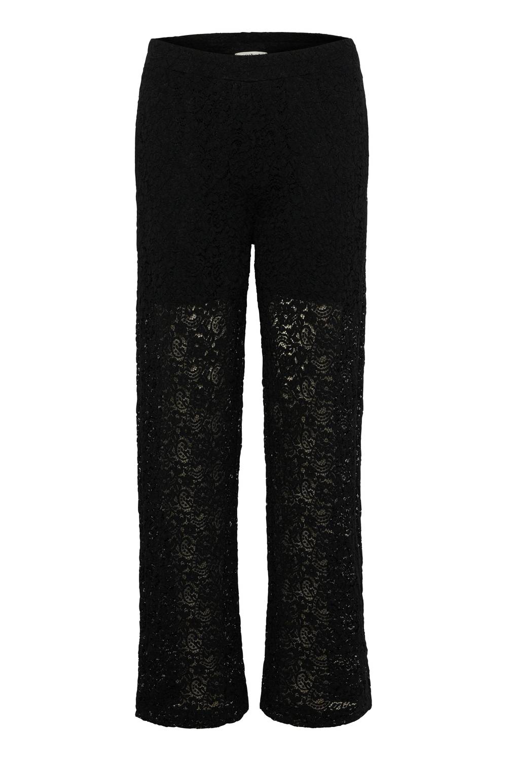 Soaked In Luxury - Henni Elastic Waist Wide Leg Trousers