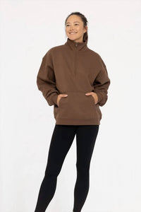 Mono B - Mock Neck Pullover Sweater