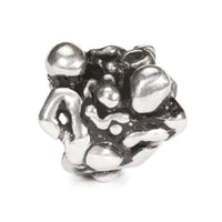 Trollbeads Women's Transition Man Bead Charm in silver - women's accessory - detail view