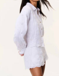 Loveshackfancy - Jodine Eyelet Shorts