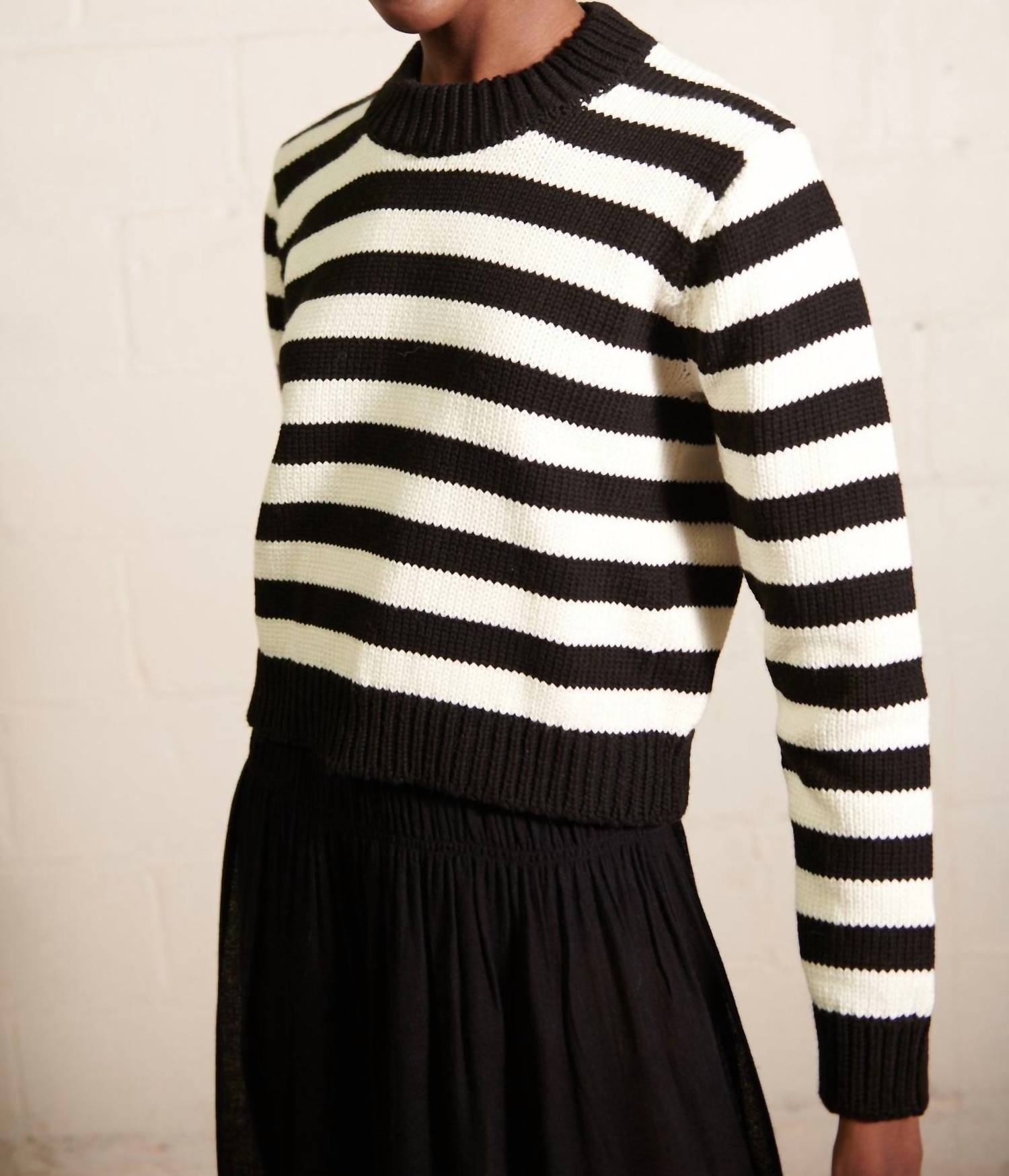 Maria Stanley - Shrunken Cotton Jumper