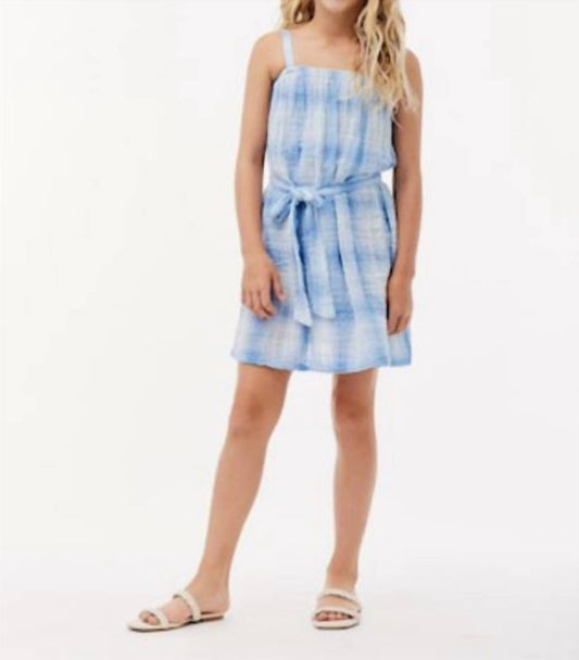 Plaid Sash Sundress