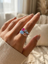 Sorrelli - Women's Moxie Stacked Ring