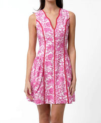 Adelyn Rae - Kendra Floral Scalloped Mini Dress