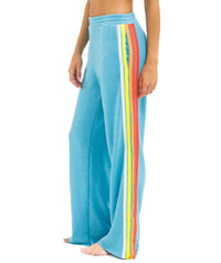 Aviator Nation - Five Stripe Wide Leg Pocket Sweatpants