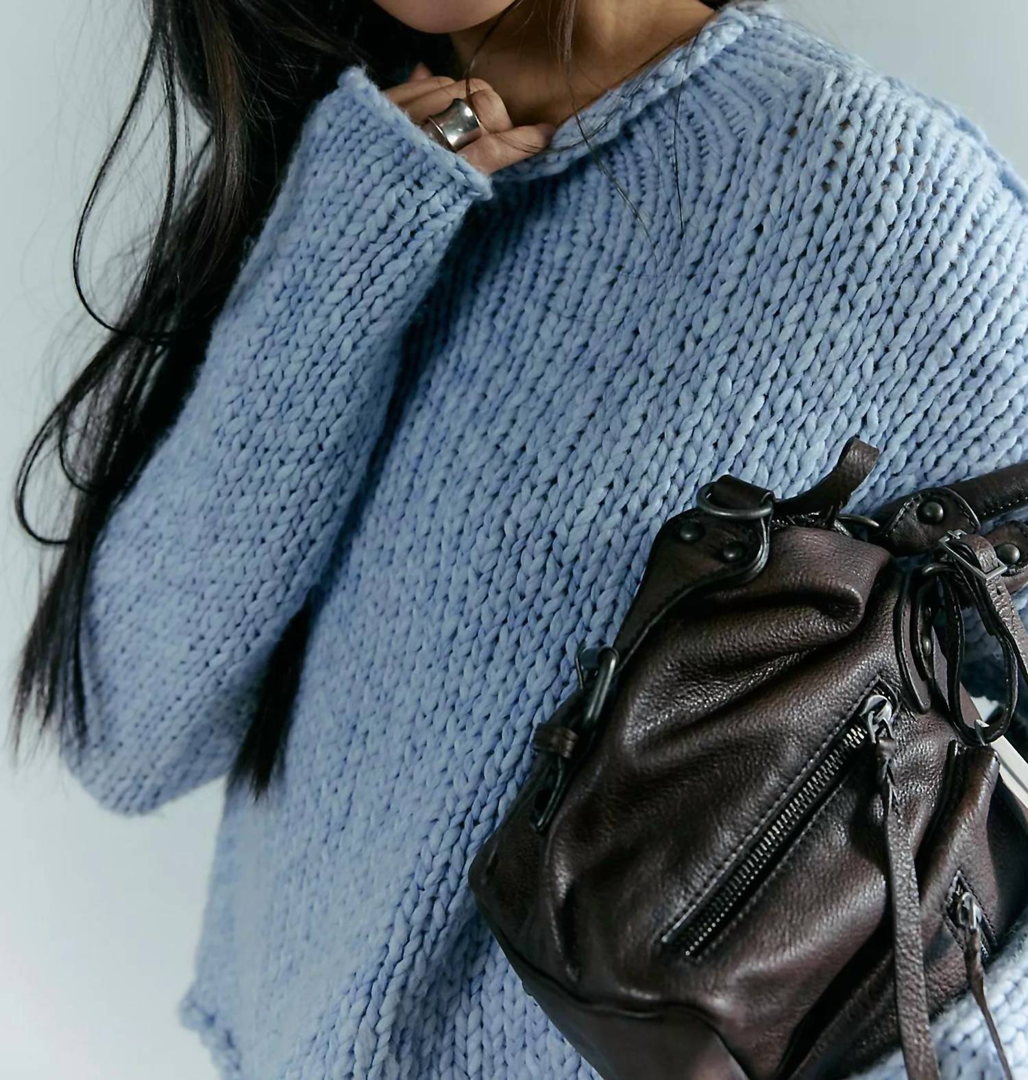 Free People - Opal Rollneck Knit Sweater