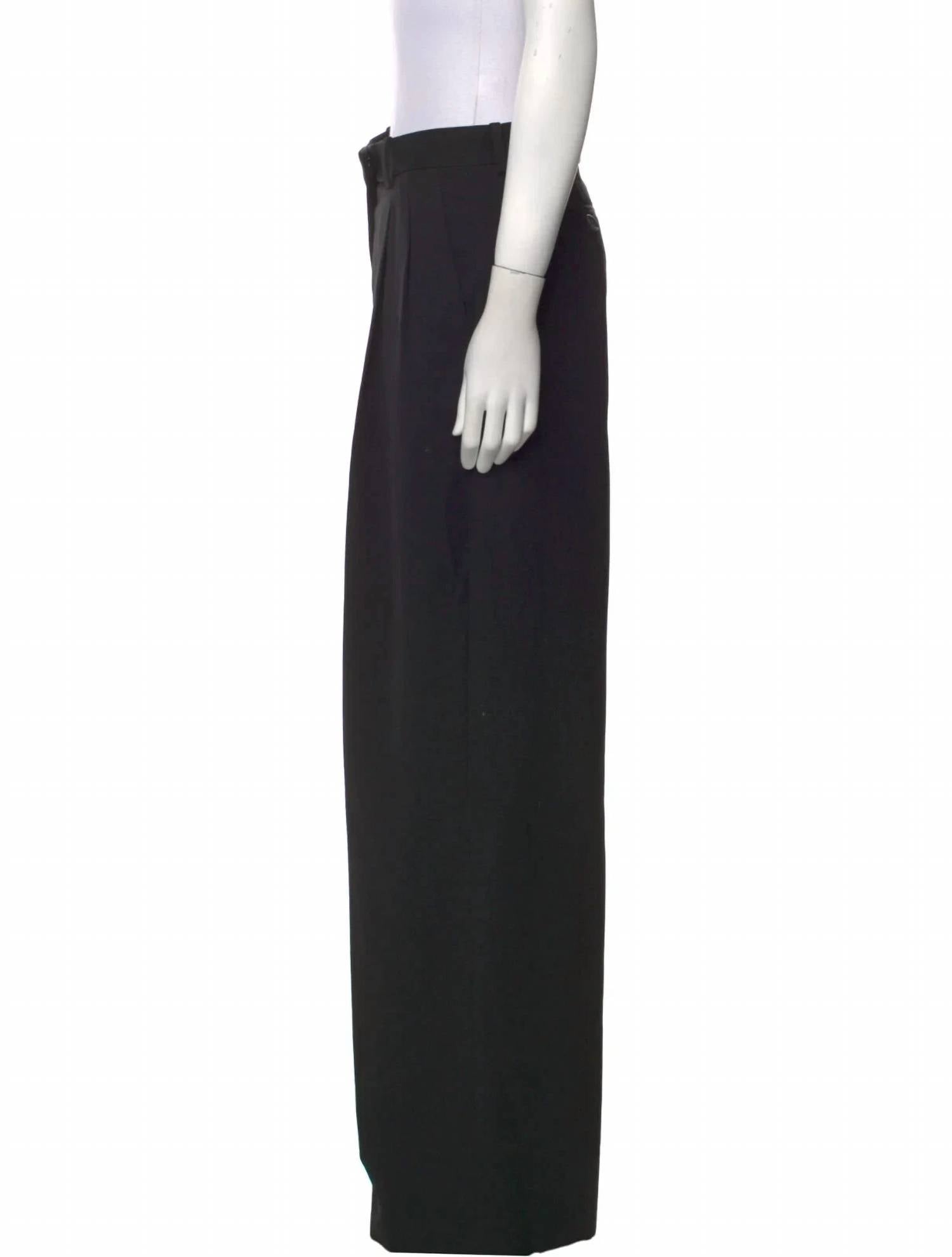 Versace - Virgin Wool High-waist Wide Leg Pants