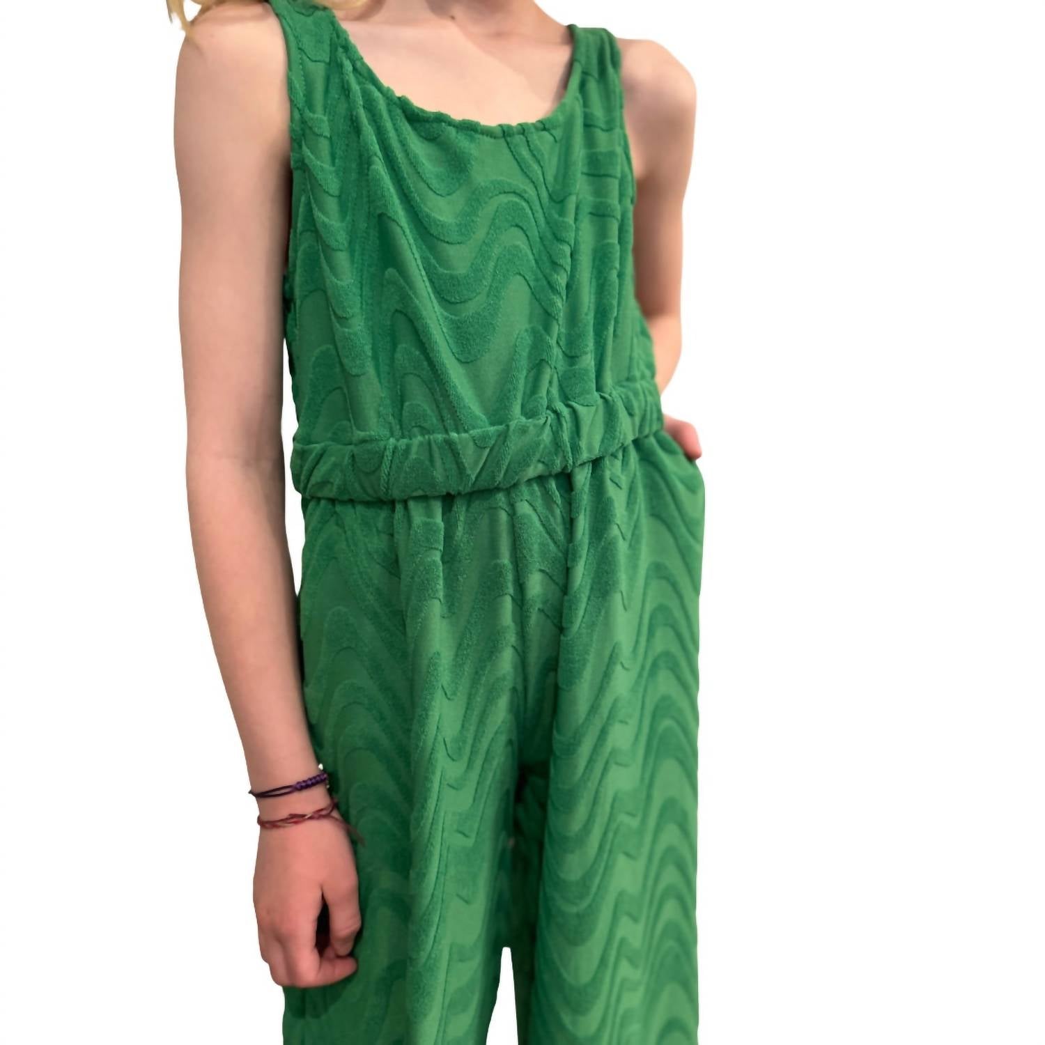Erge - Girls Sleeveless Jumpsuit