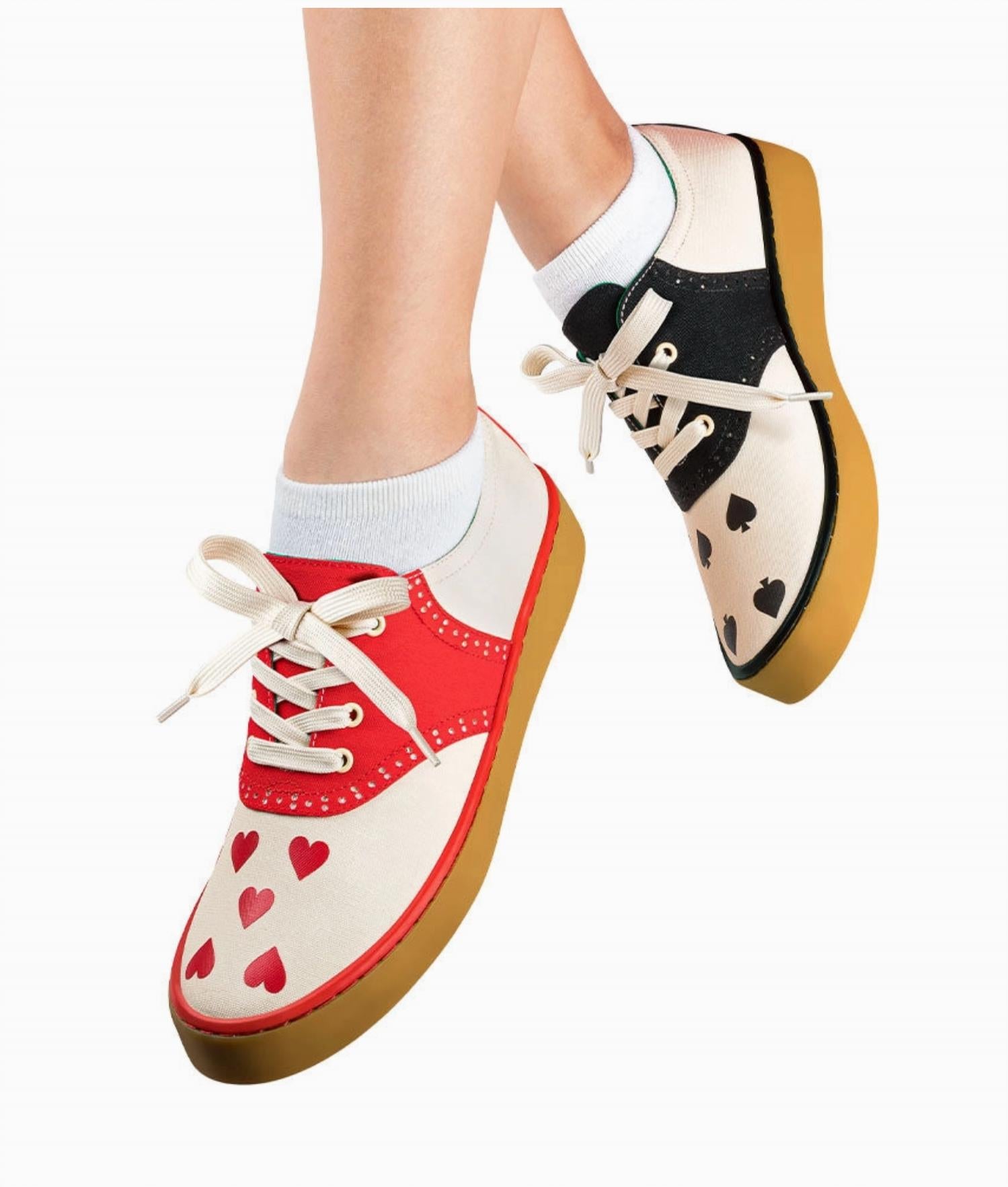 Hot Chocolate Design Women's Poker Casual Sneaker in white - women's sneaker - view 6