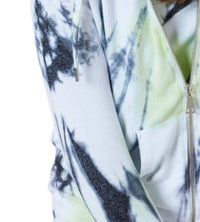French Kyss - Marble Wash Zip Up Hoodie