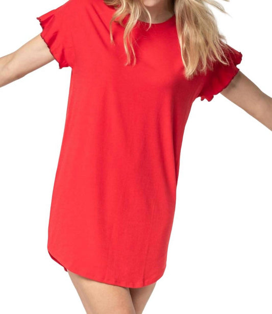 Lilla P - Flutter Sleeve Sleep Dress