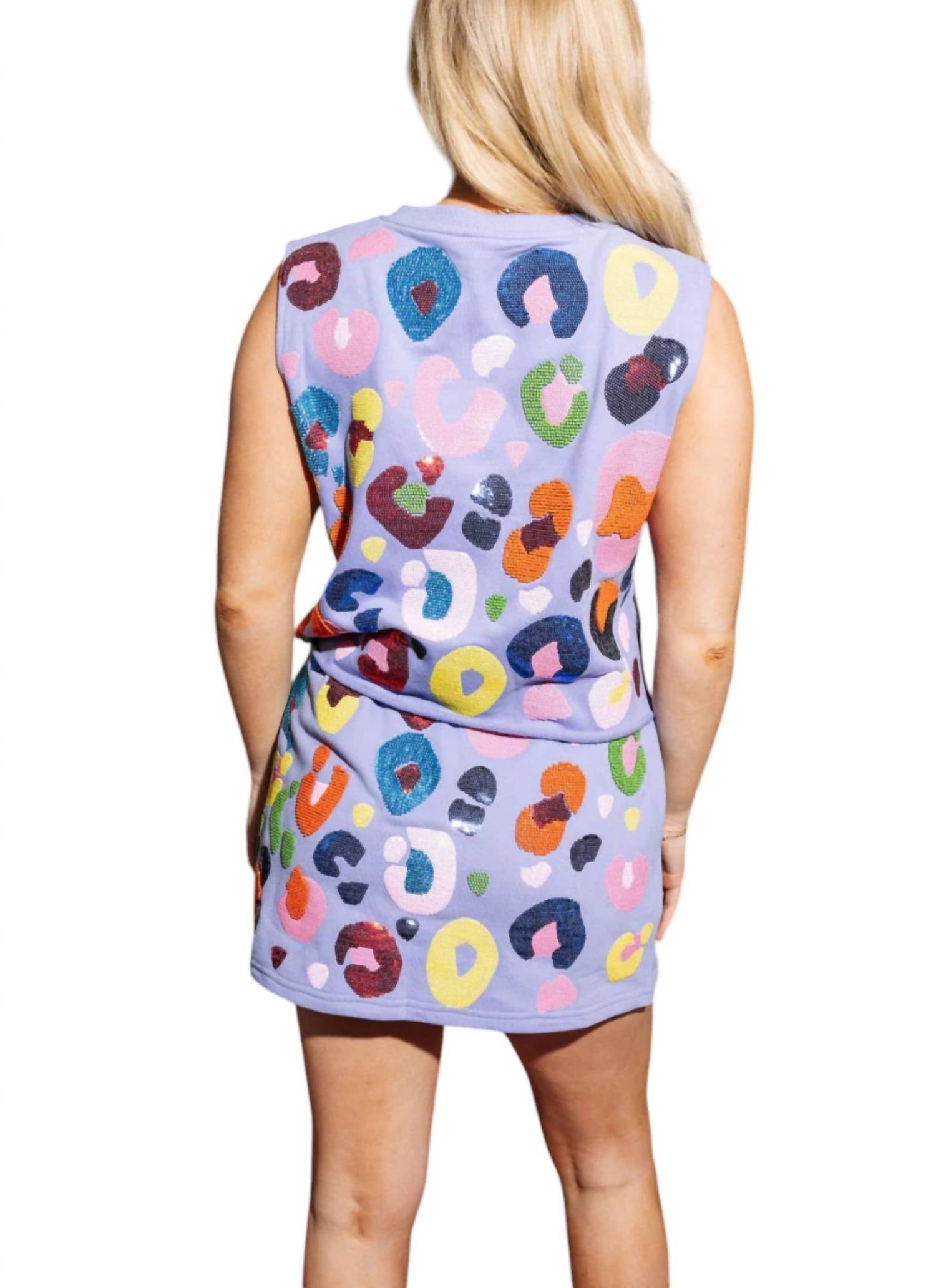 Queen Of Sparkles - LEOPARD SKORT