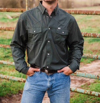 Ferrell Buddy Long Sleeve Shirt in green - men's shirt