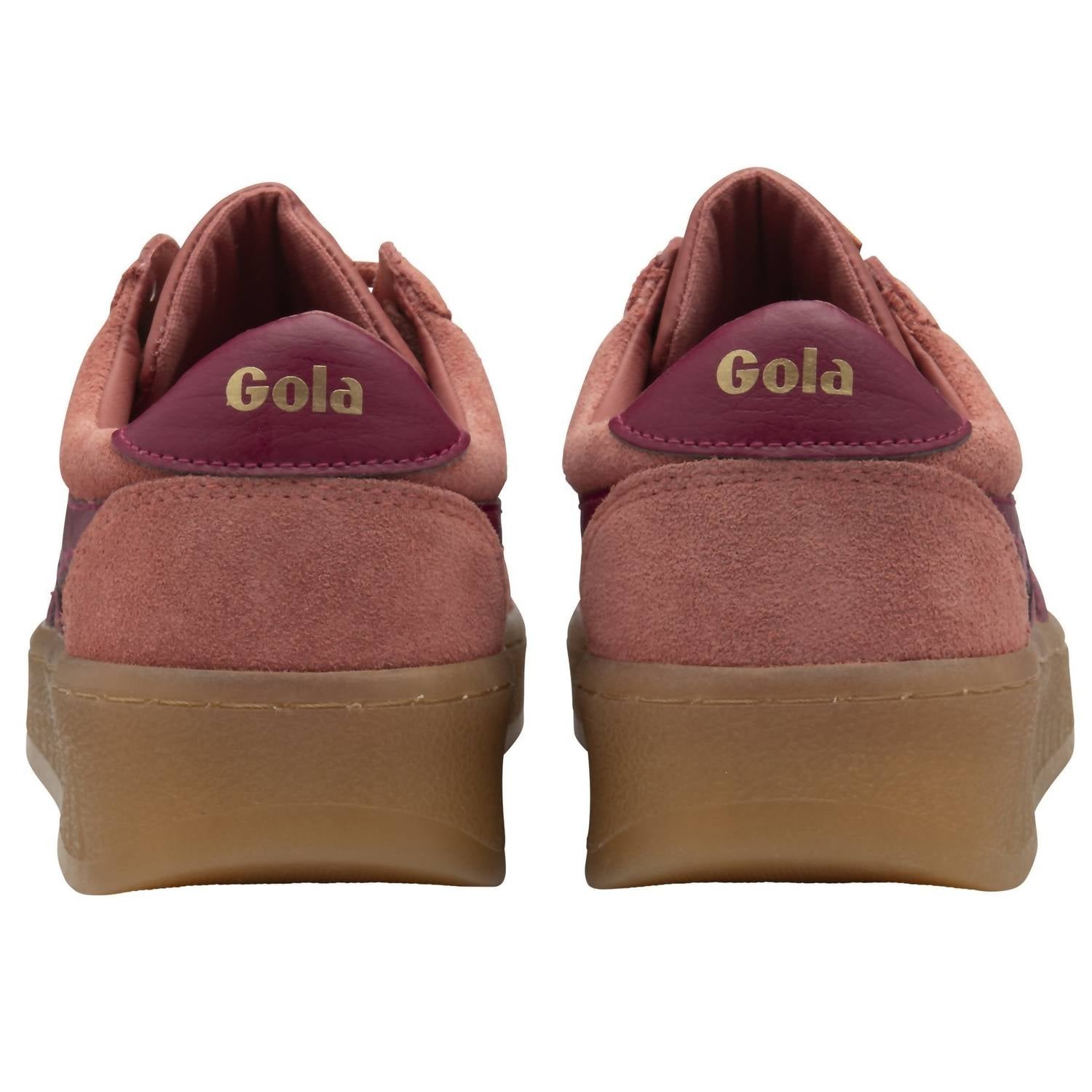 Gola Women's Grandslam Suede Sneaker in clay cerise gum - women's sneaker - view 4