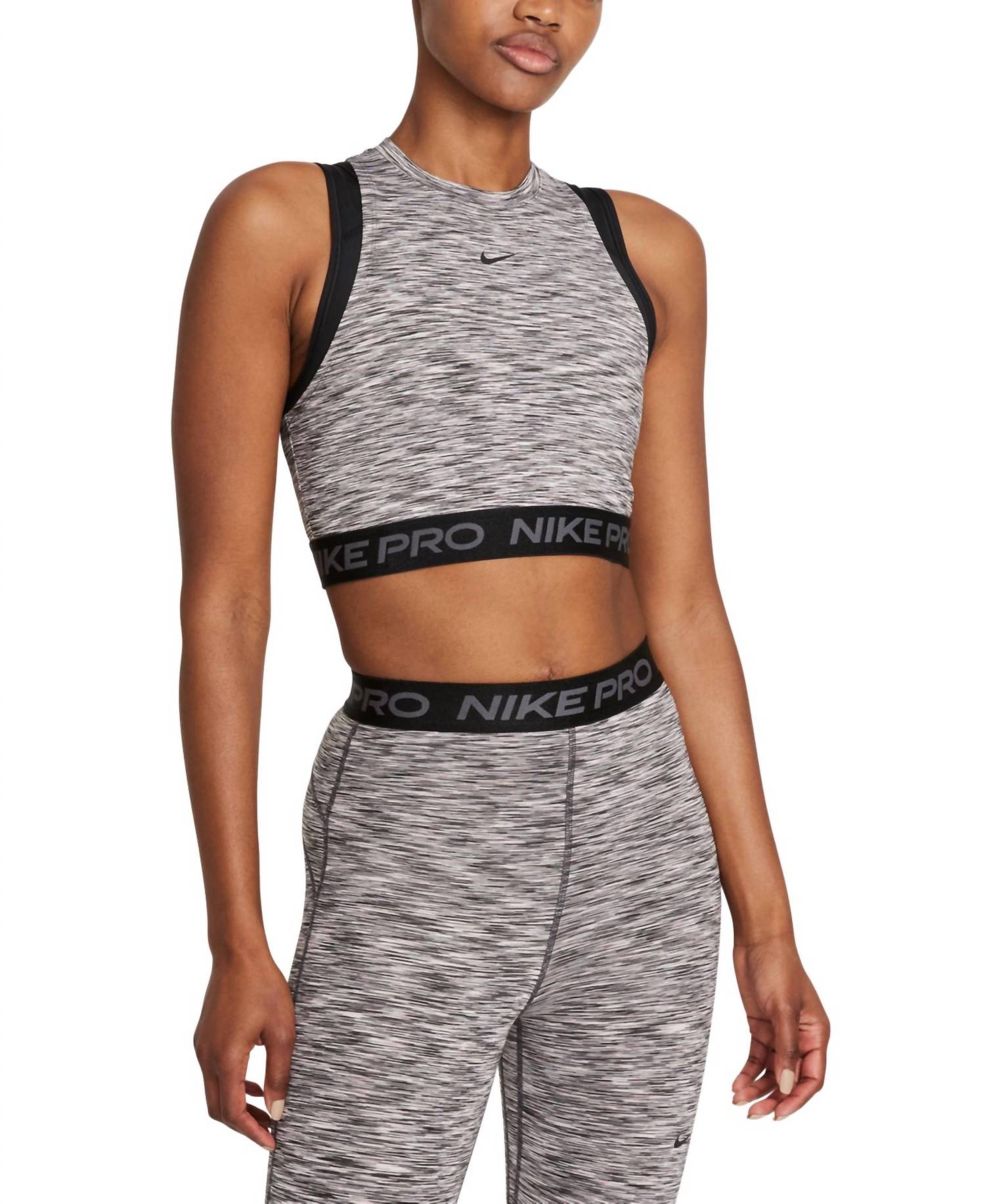 Nike - Pro Space Dye Crop Tank Top