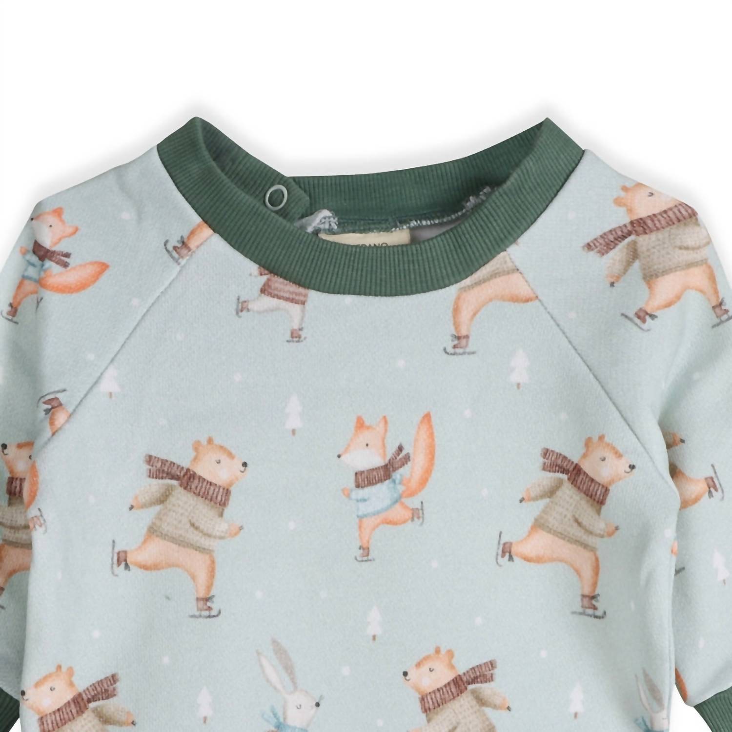 Viverano Organics - Kid's Ice Skaters Sweatshirt & Pants Set