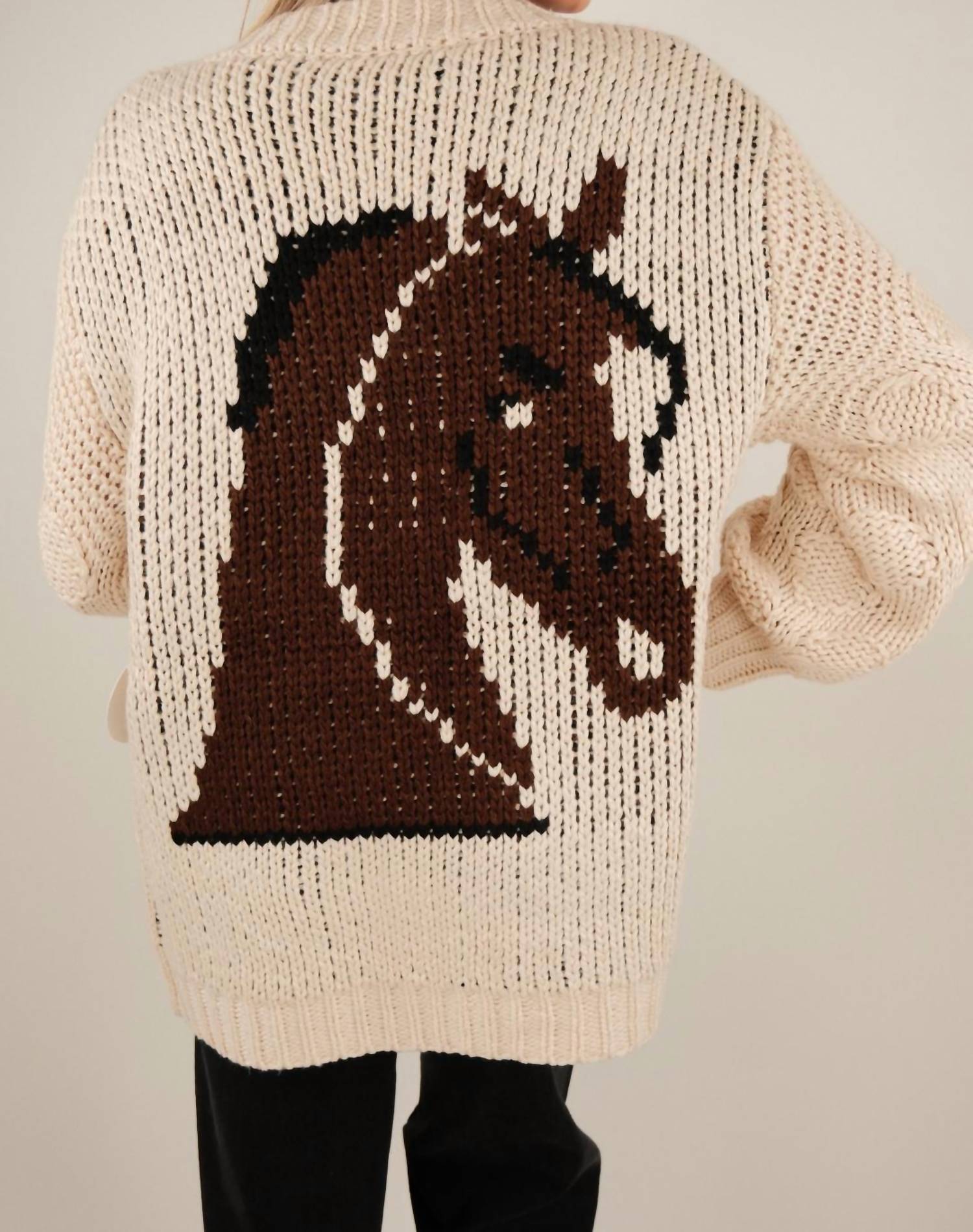 Bailey Rose - Wild Mane Knit Cardigan