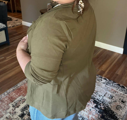 Culture Code - Faux Double Breast Blazer