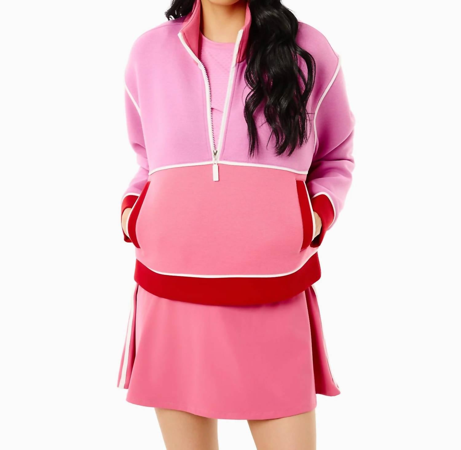Addison Bay - Active Pique Breakpoint Quarter Zip Sweatshirt