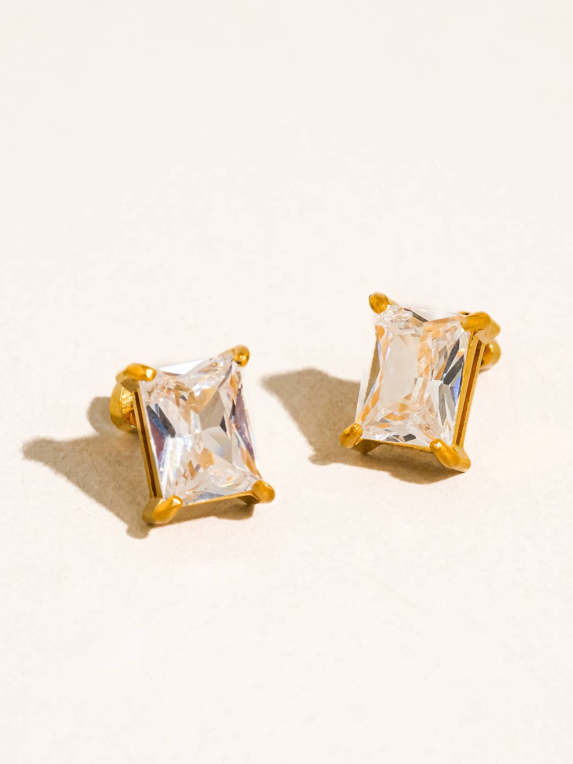 Flanerie By Maiq - The Camille Flat Back Earrings