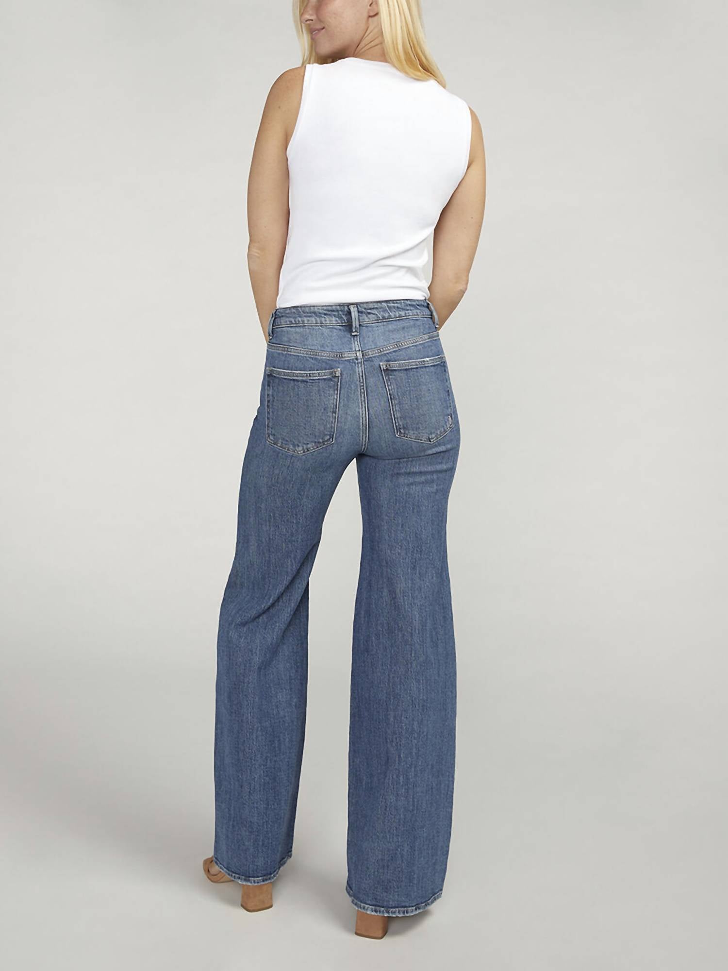 Silver Jeans Co - Isbister High Rise Wide Leg Jeans