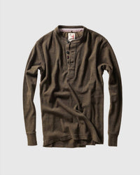Relwen - Men's French Rib Henley Top