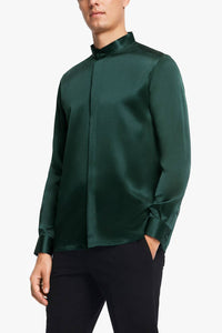 Lilysilk - Placket Button-up Classic Silk Shirt