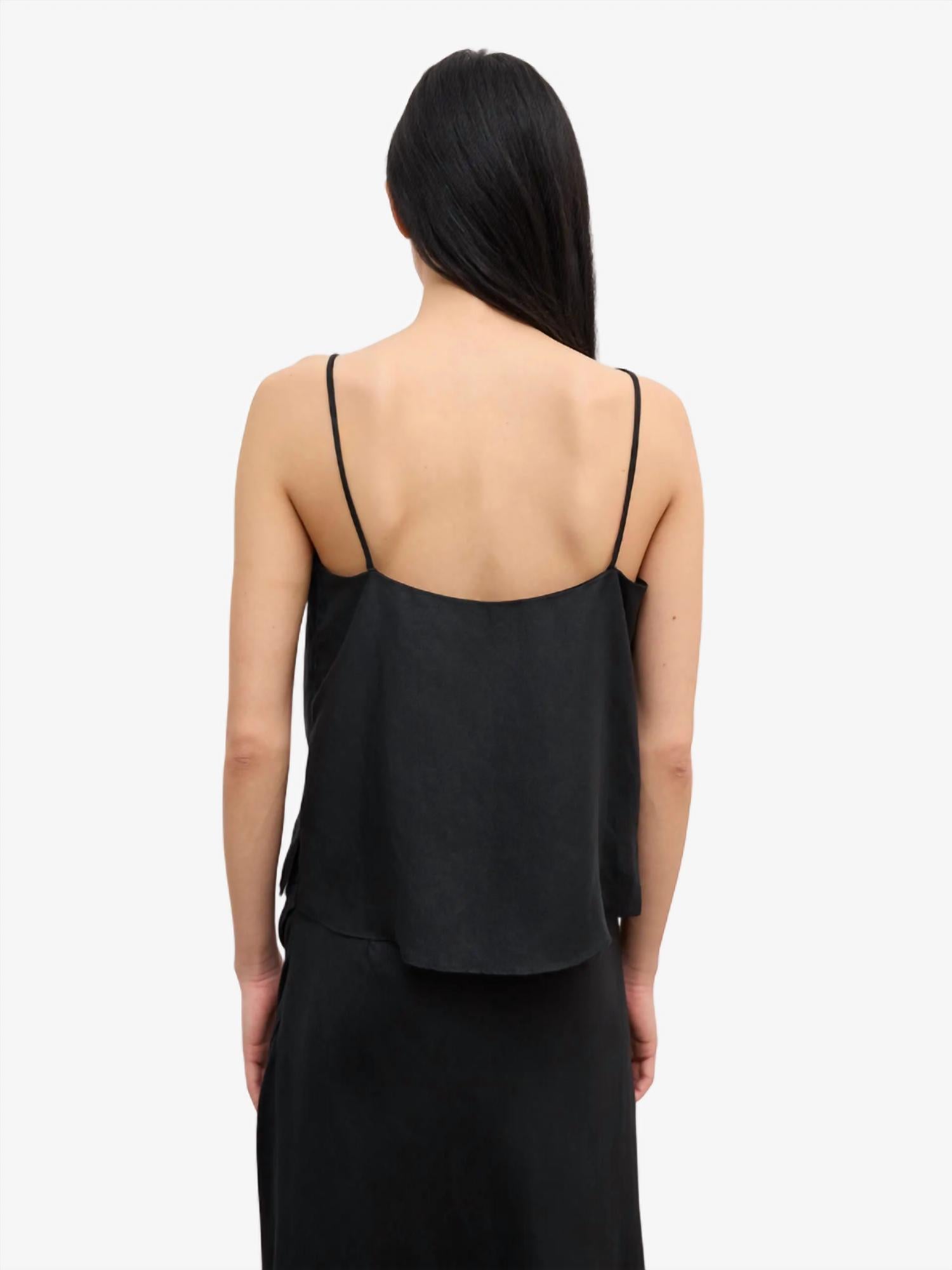House Of Dagmar - Waterfall Spaghetti-strap Top