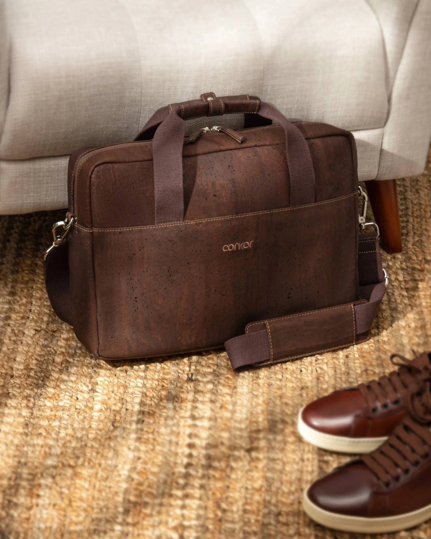 Corkor - Men's Cork Briefcase