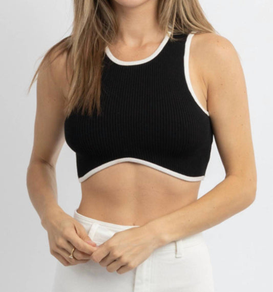 RENA RIBBED CROP