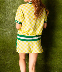 Brianna Cannon - Golf Social Club Skort
