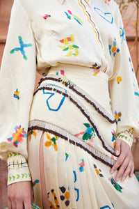 Alemais - Sidi Embellished Skirt
