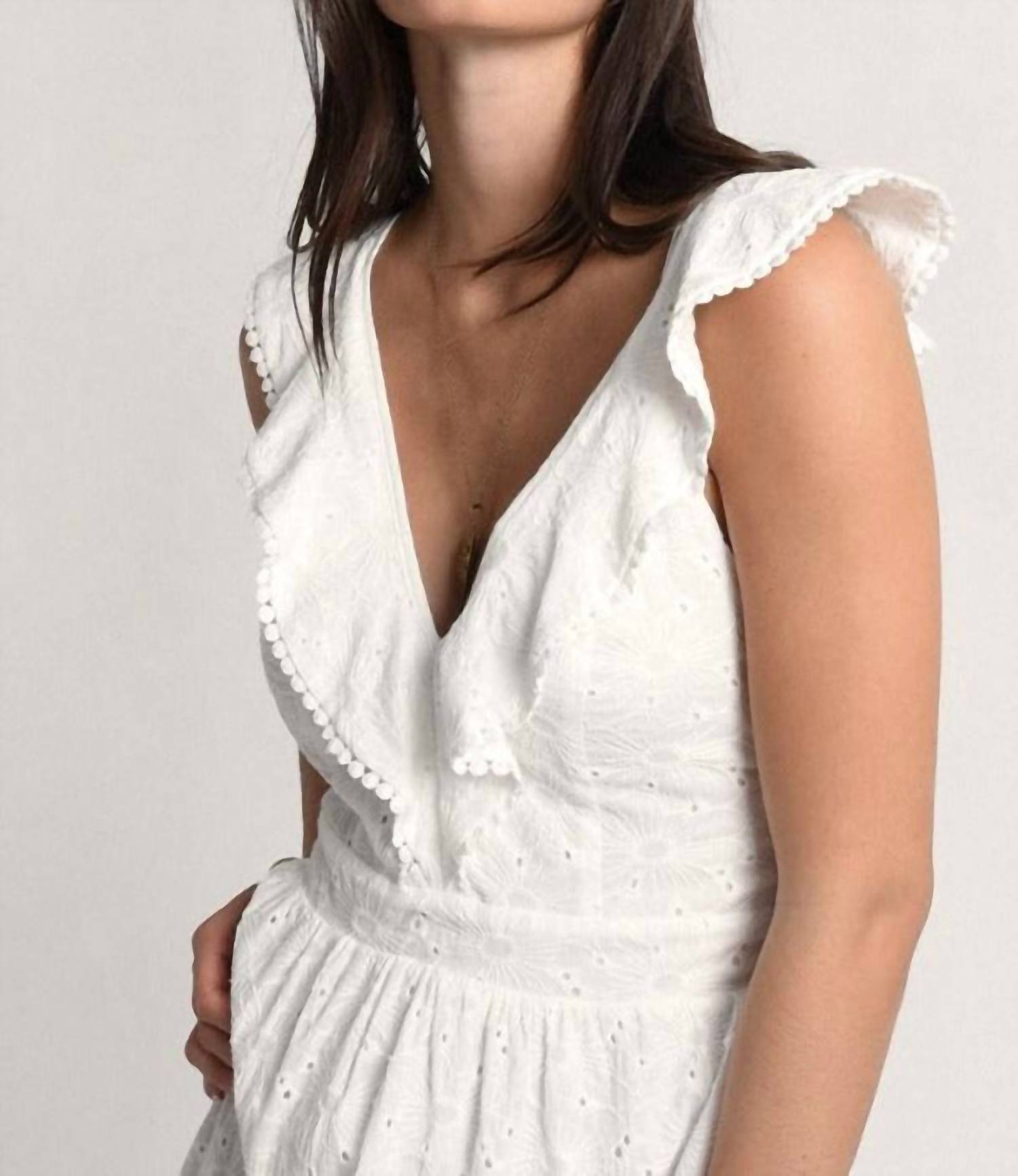 Ladies Eyelet Dress