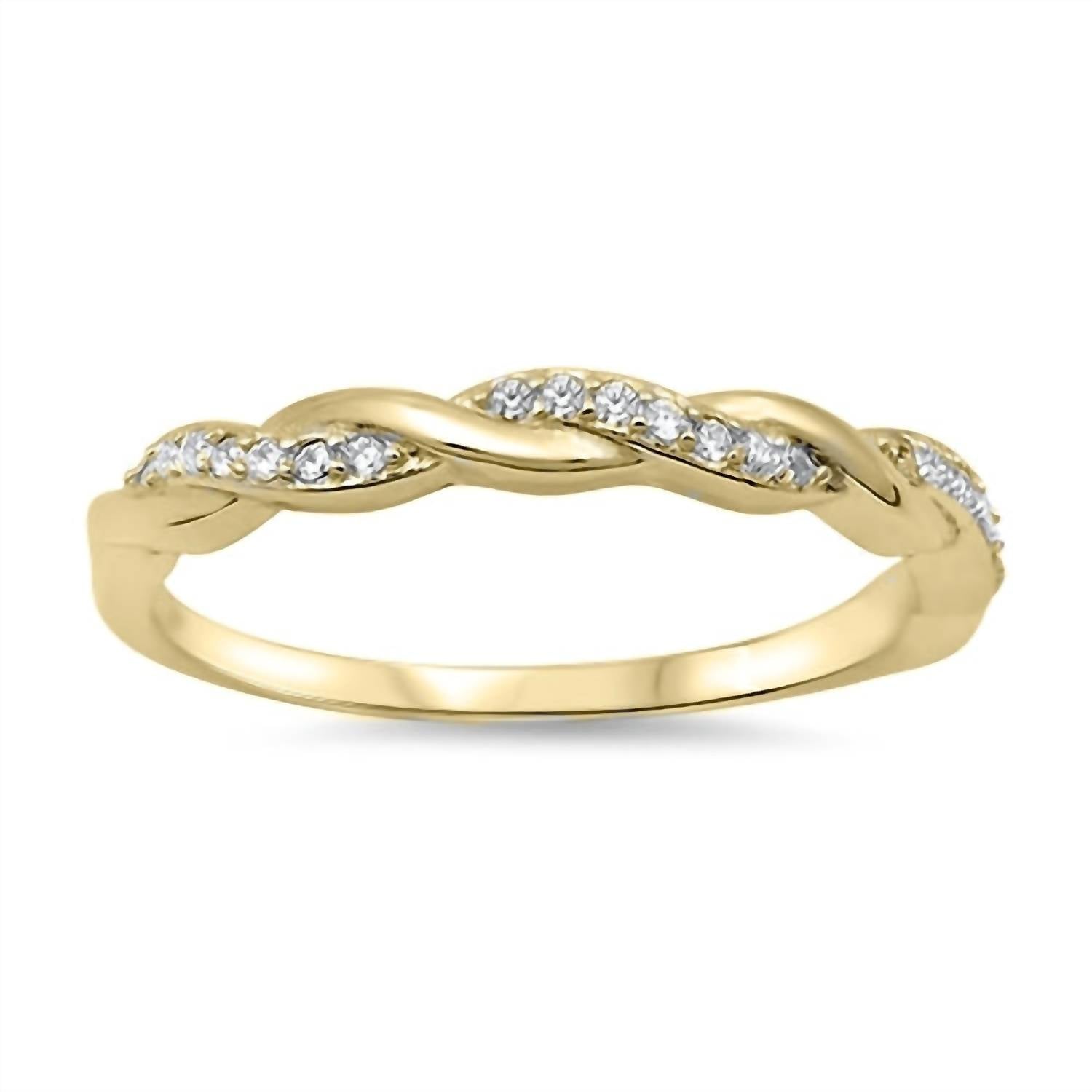 Starlette Women's Maria Stackable Ring in gold - women's jewelry