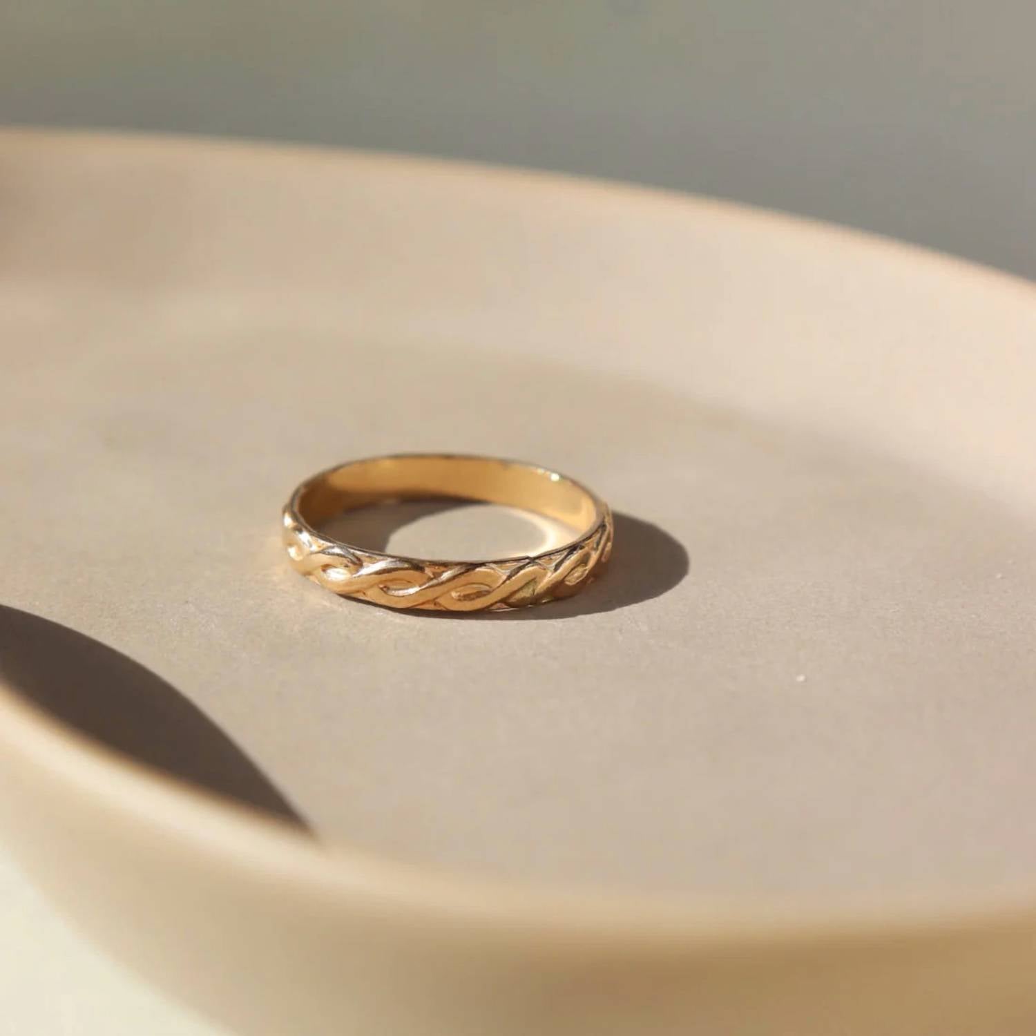 Token Jewelry - Helix Ring