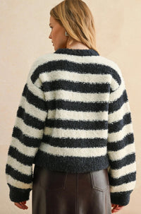 Miou Muse - Boucle Effect Sweater Cardigan