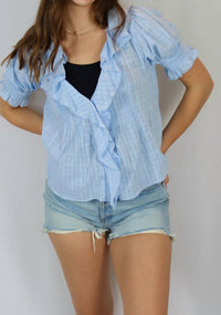 Mustard Seed - Sweet Sky Blouse
