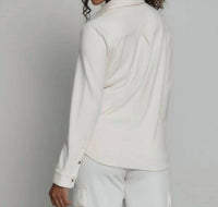 7Diamonds Generation Twill Button Down in birch - women's shirt - alternate view