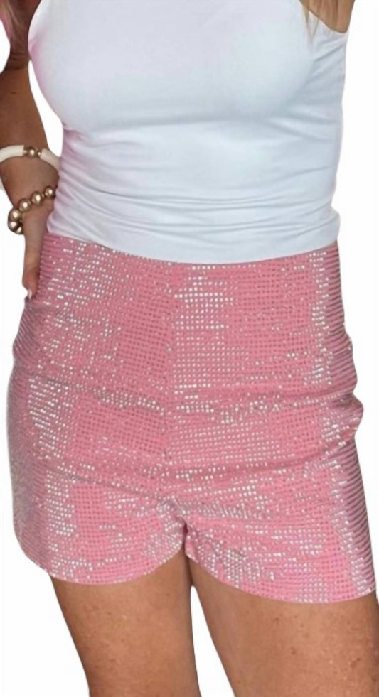 Cloud Ten - RHINESTONE STUD SHORTS