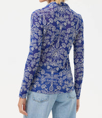 Johnny Was - MARICEL MESH BUTTON DOWN SHIRT