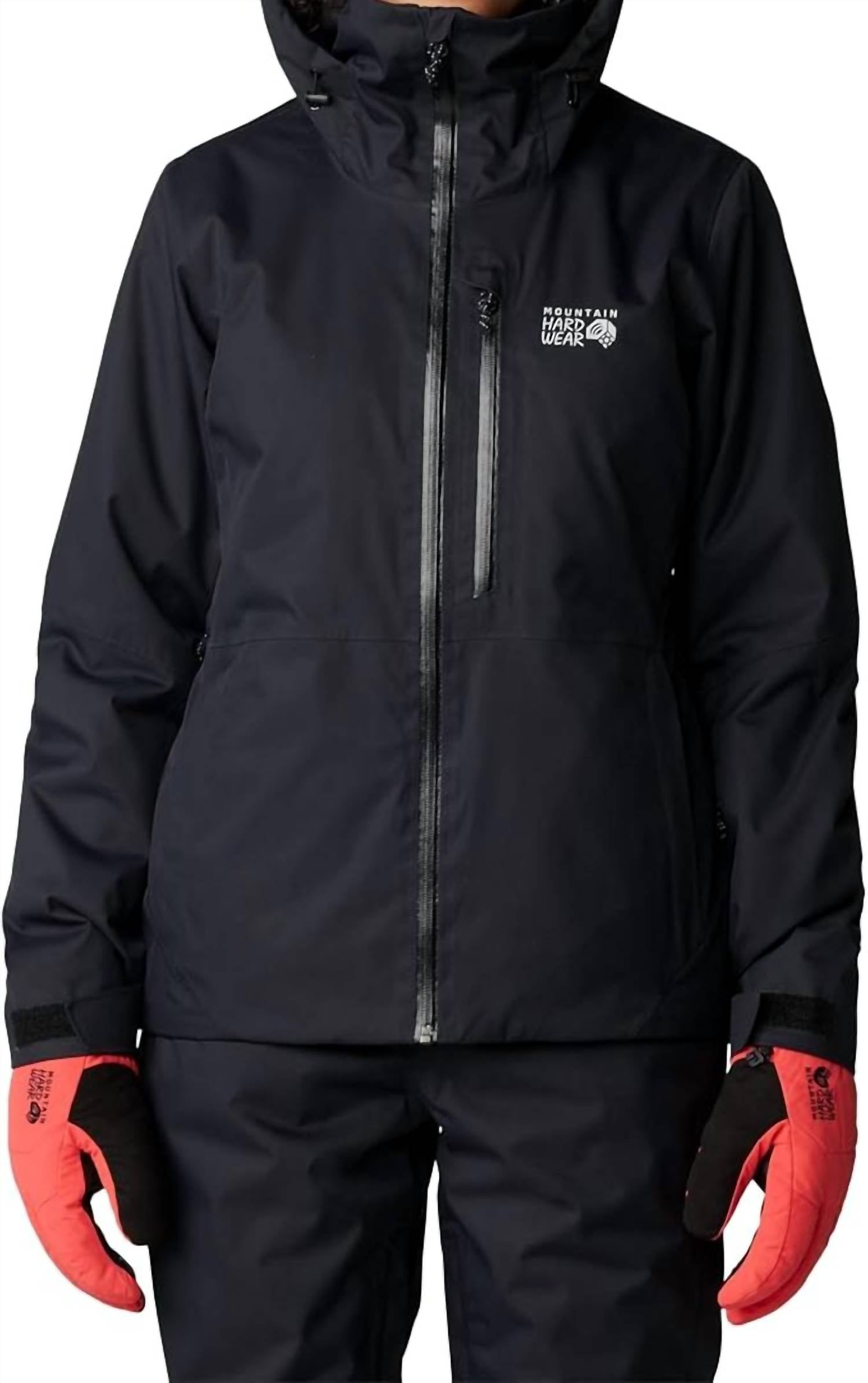Mountain Hardwear Women's Firefall Insulated Jacket in black - women's jacket