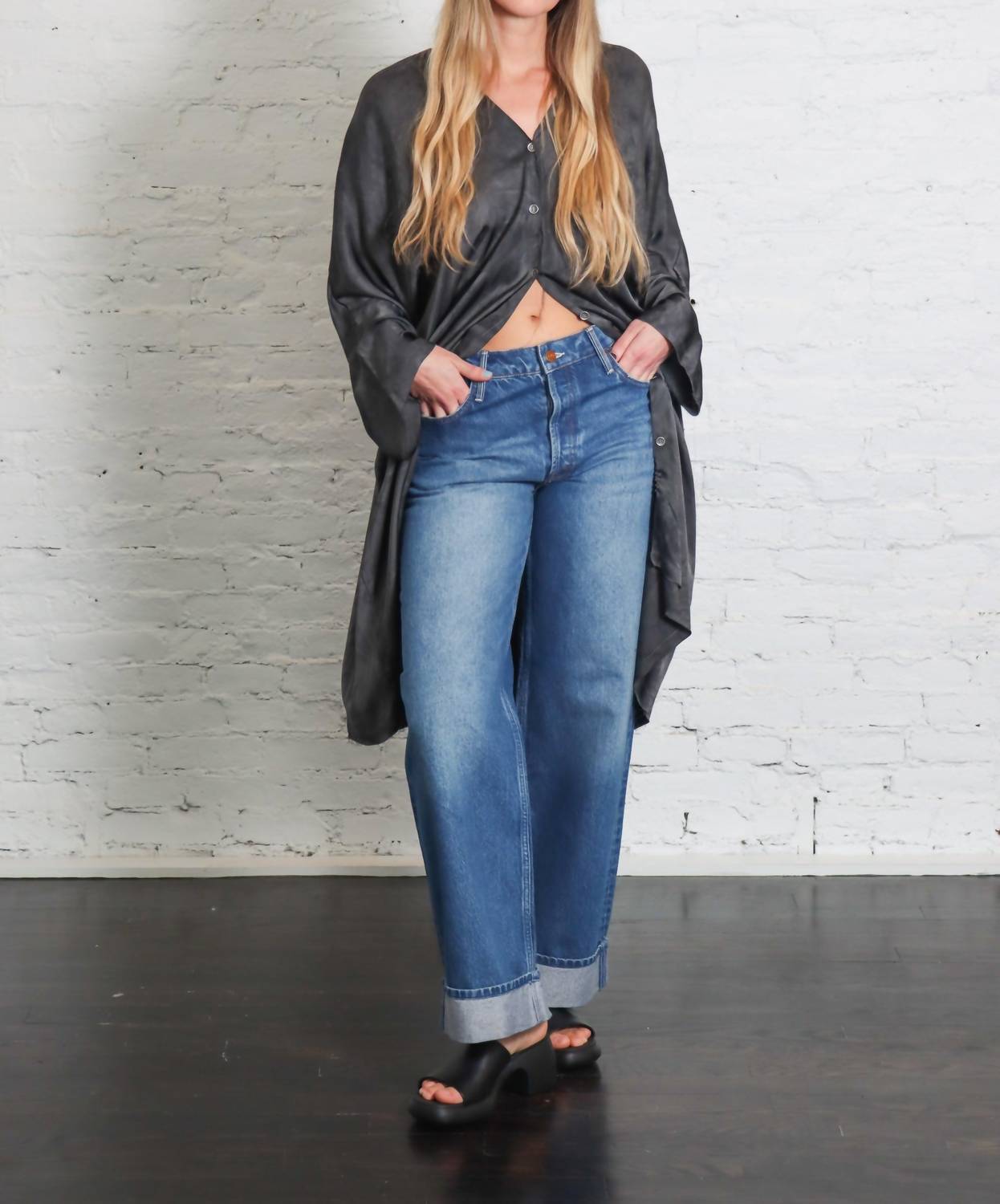 Sanctamuerte - Cardigan Tunic Top